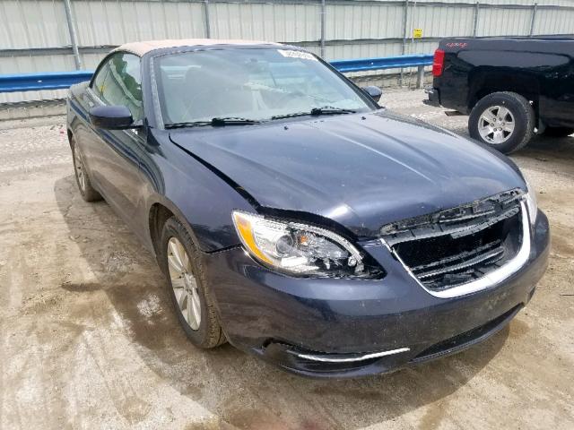 1C3BC2EG3BN617534 - 2011 CHRYSLER 200 TOURIN BLUE photo 1