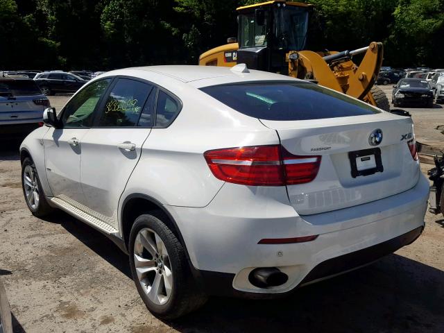 5UXFG2C59E0C43114 - 2014 BMW X6 XDRIVE3 WHITE photo 3