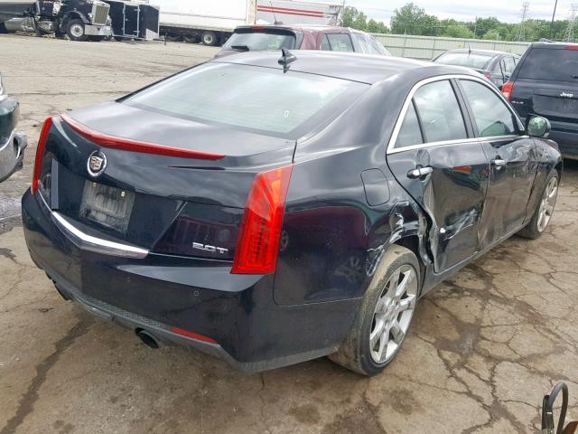 1G6AH5RX0E0123429 - 2014 CADILLAC ATS LUXURY BLACK photo 4