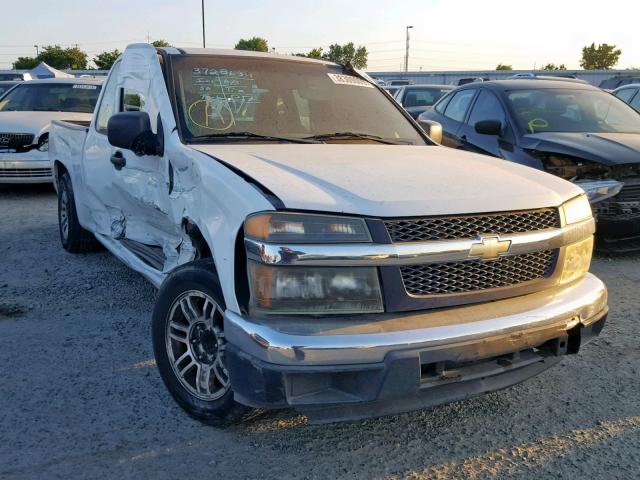 1GCCS198268231112 - 2006 CHEVROLET COLORADO WHITE photo 1