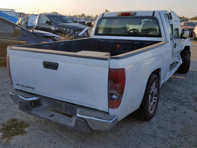 1GCCS198268231112 - 2006 CHEVROLET COLORADO WHITE photo 4