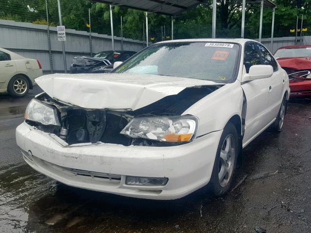 19UUA56743A032935 - 2003 ACURA 3.2TL WHITE photo 2