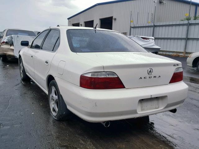 19UUA56743A032935 - 2003 ACURA 3.2TL WHITE photo 3