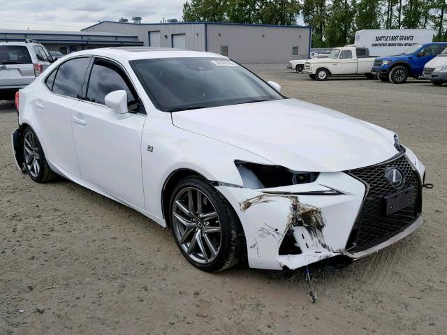 JTHC81D21J5032417 - 2018 LEXUS IS 300 WHITE photo 1