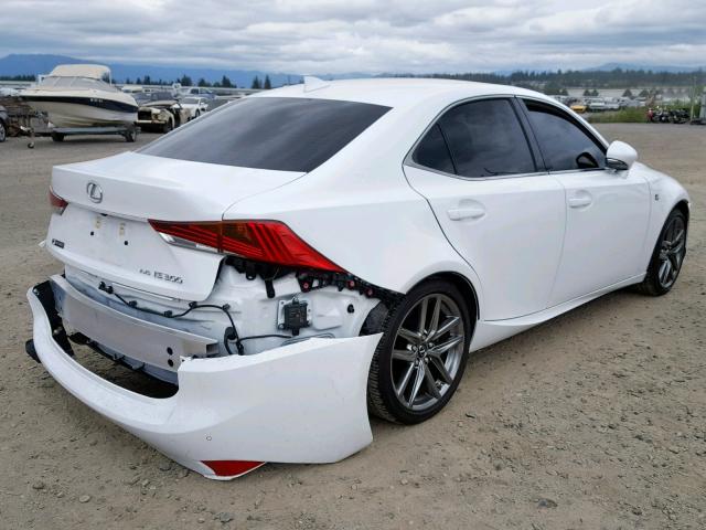 JTHC81D21J5032417 - 2018 LEXUS IS 300 WHITE photo 4