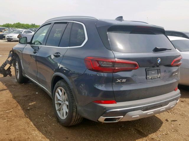 5UXCR6C51KLL05715 - 2019 BMW X5 XDRIVE4 GRAY photo 3