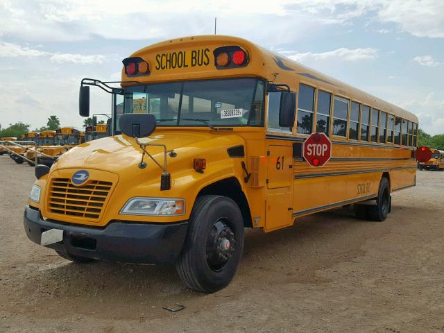 1BAKGCPA4GF319505 - 2016 BLUE BIRD SCHOOL BUS YELLOW photo 2