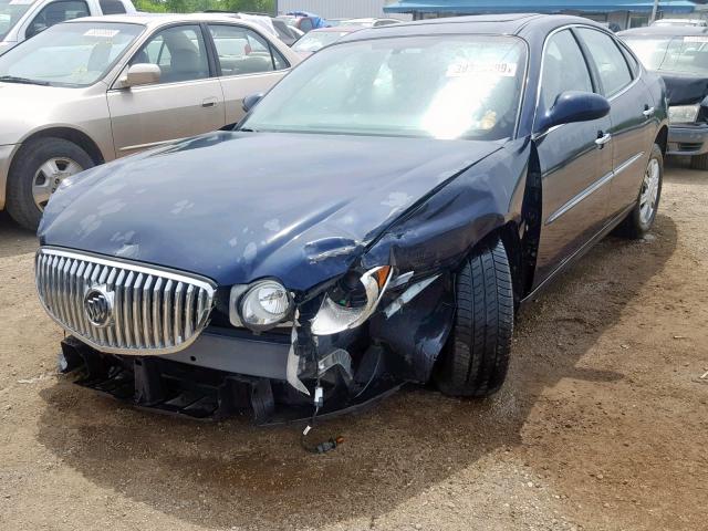 2G4WC582181198779 - 2008 BUICK LACROSSE C BLUE photo 2