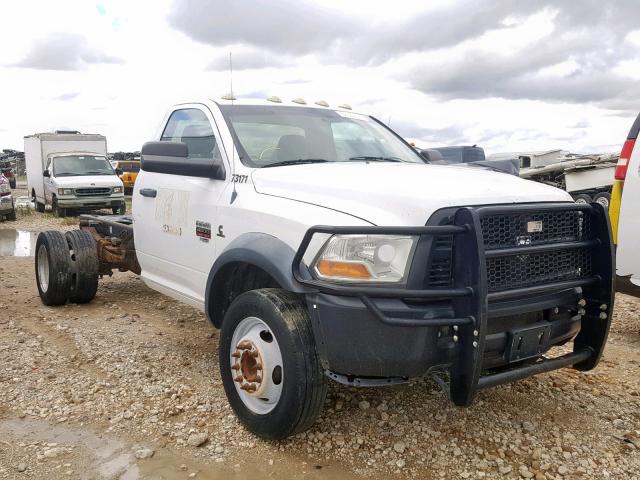 3C7WDKBL3CG152049 - 2012 DODGE RAM 4500 S WHITE photo 1