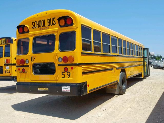 1BAKGCPA7GF319501 - 2016 BLUE BIRD SCHOOL BUS YELLOW photo 4