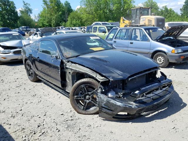 1ZVBP8CF4E5328127 - 2014 FORD MUSTANG GT BLACK photo 1