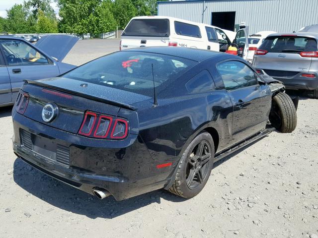 1ZVBP8CF4E5328127 - 2014 FORD MUSTANG GT BLACK photo 4