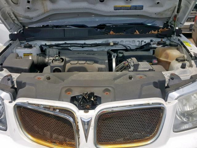 2CKDL73F266085899 - 2006 PONTIAC TORRENT WHITE photo 7