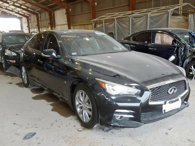 JN1BV7AP7FM334089 - 2015 INFINITI Q50 BASE BLACK photo 1