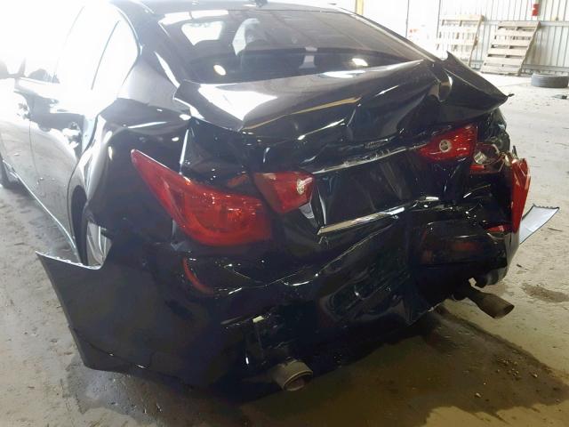 JN1BV7AP7FM334089 - 2015 INFINITI Q50 BASE BLACK photo 9