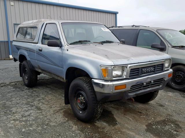 JT4RN01P0L7028820 - 1990 TOYOTA PICKUP 1/2 BLUE photo 1