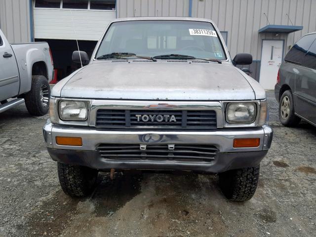 JT4RN01P0L7028820 - 1990 TOYOTA PICKUP 1/2 BLUE photo 9