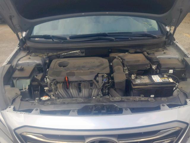 5NPE34AF7HH547384 - 2017 HYUNDAI SONATA SPO SILVER photo 7