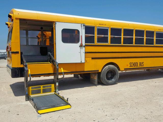 1BAKGCPA6GF319506 - 2016 BLUE BIRD SCHOOL BUS YELLOW photo 9