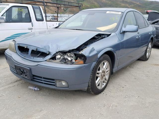 1LNHM87A83Y688576 - 2003 LINCOLN LS BLUE photo 2