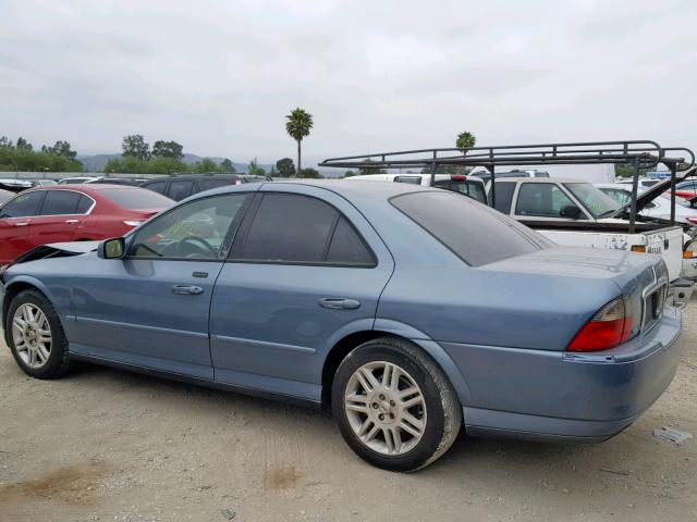 1LNHM87A83Y688576 - 2003 LINCOLN LS BLUE photo 3