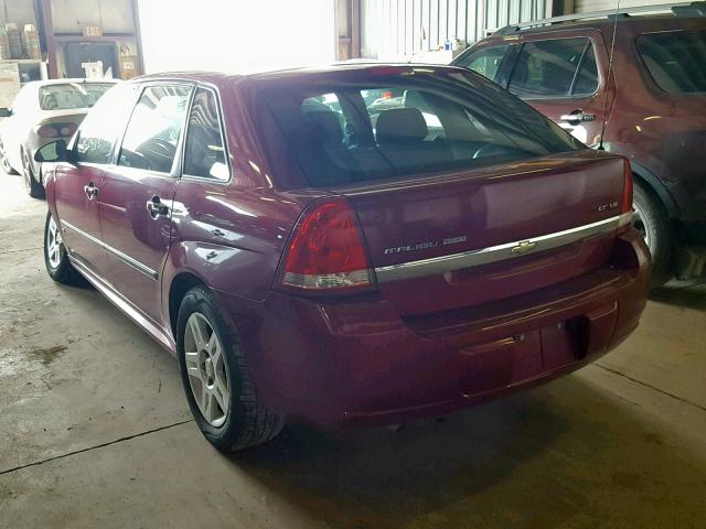 1G1ZT61846F241564 - 2006 CHEVROLET MALIBU MAX 红色 照片 3