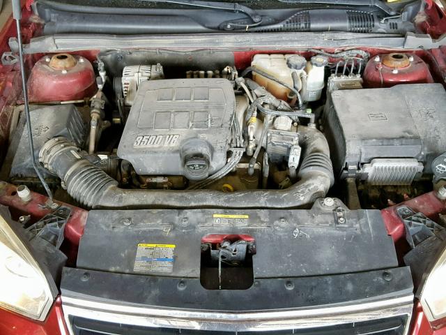 1G1ZT61846F241564 - 2006 CHEVROLET MALIBU MAX 红色 照片 7