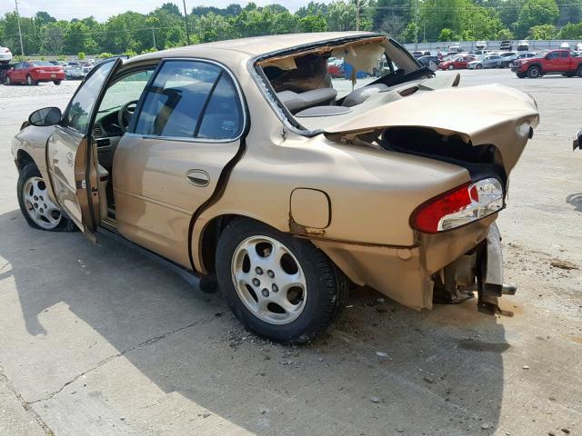 1G3WS52K9WF316454 - 1998 OLDSMOBILE INTRIGUE G BEIGE photo 3