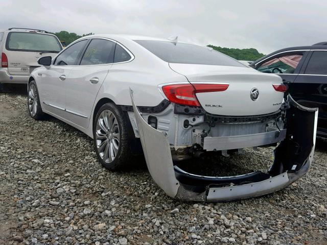 1G4ZR5SS7HU161941 - 2017 BUICK LACROSSE P WHITE photo 3