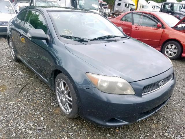 JTKDE177950004933 - 2005 TOYOTA SCION TC BLUE photo 1