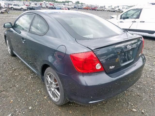 JTKDE177950004933 - 2005 TOYOTA SCION TC BLUE photo 3