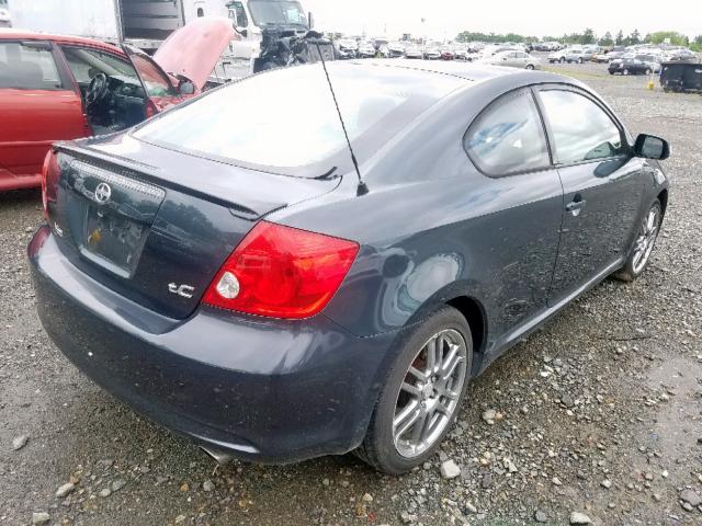 JTKDE177950004933 - 2005 TOYOTA SCION TC BLUE photo 4