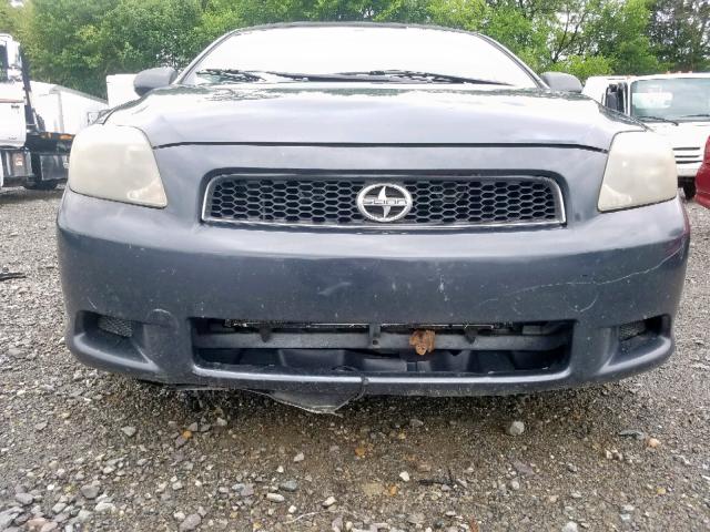 JTKDE177950004933 - 2005 TOYOTA SCION TC BLUE photo 9