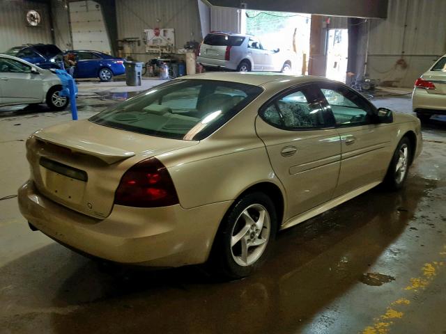 2G2WR524141335859 - 2004 PONTIAC GRAND PRIX 米色 照片 4
