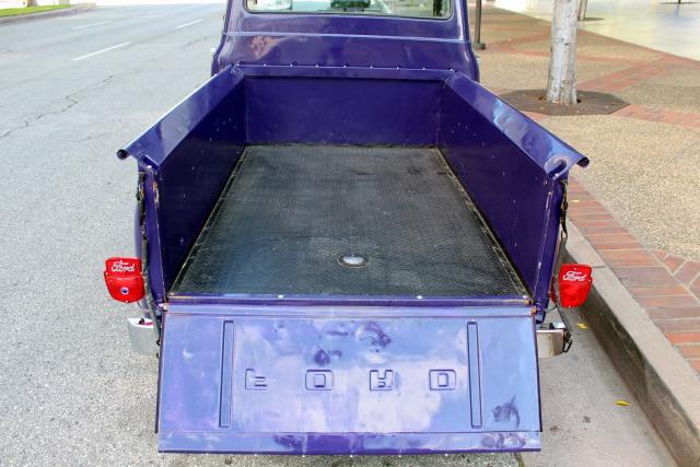 F10V5U15893 - 1955 FORD F-100 PURPLE photo 8