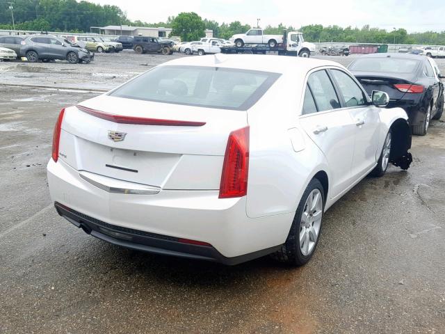 1G6AA5RAXF0132396 - 2015 CADILLAC ATS WHITE photo 4