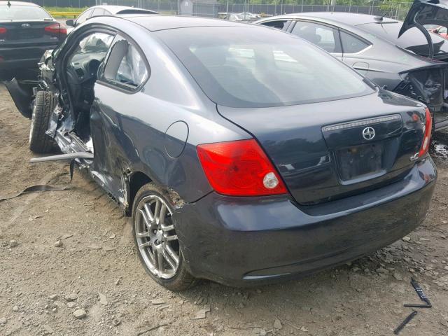 JTKDE167970163553 - 2007 TOYOTA SCION TC ნაცრისფერი ფოტო 3