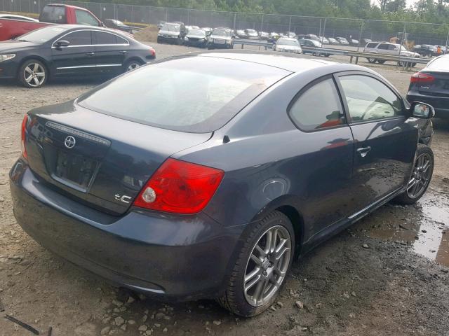 JTKDE167970163553 - 2007 TOYOTA SCION TC ნაცრისფერი ფოტო 4