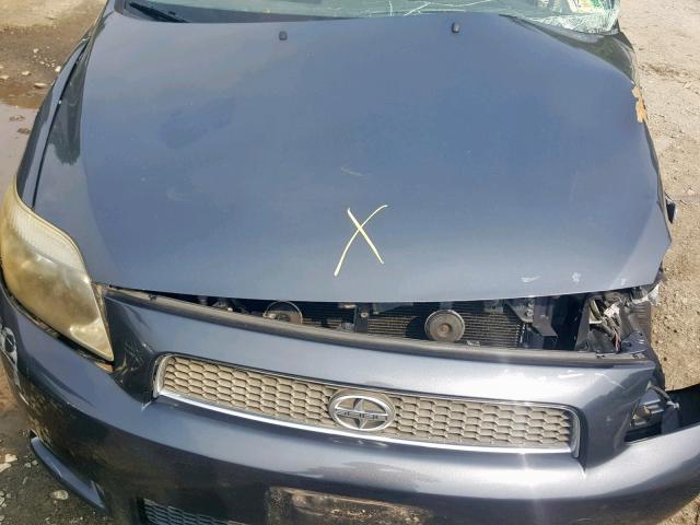 JTKDE167970163553 - 2007 TOYOTA SCION TC ნაცრისფერი ფოტო 7