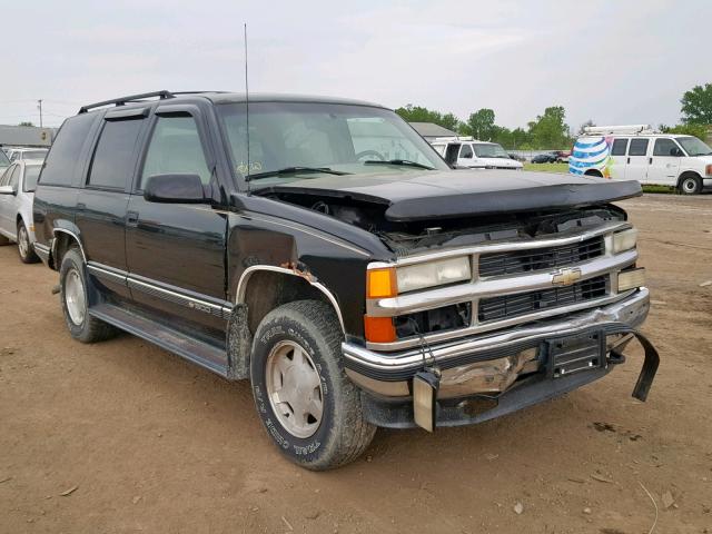 1GNEK13R4TJ340760 - 1996 CHEVROLET TAHOE BLACK photo 1