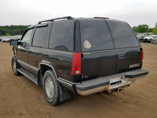 1GNEK13R4TJ340760 - 1996 CHEVROLET TAHOE BLACK photo 3