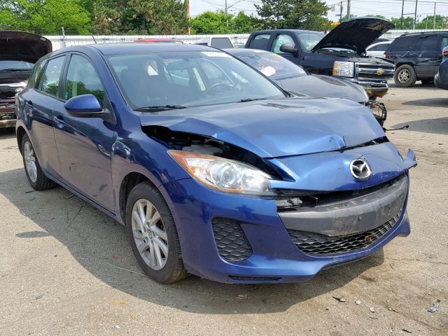 JM1BL1LP5D1781984 - 2013 MAZDA 3 I BLUE photo 1