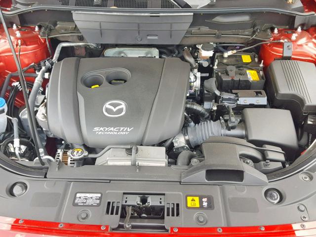 JM3KFACM9J0397583 - 2018 MAZDA CX-5 TOURI RED photo 7