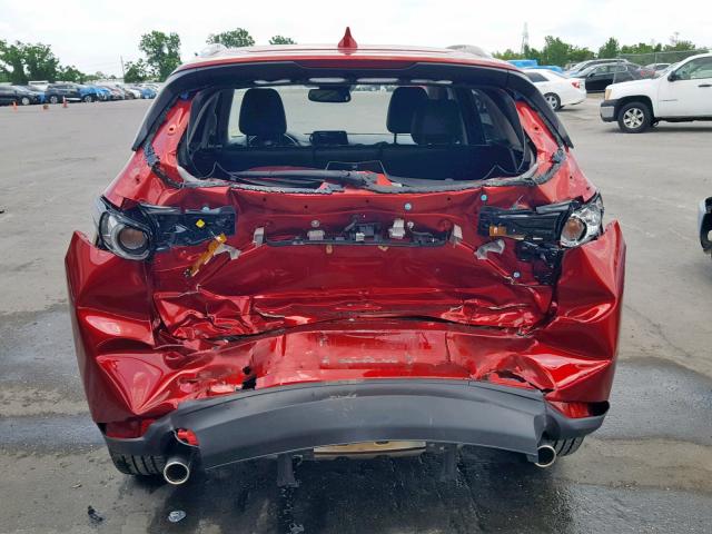 JM3KFACM9J0397583 - 2018 MAZDA CX-5 TOURI RED photo 9