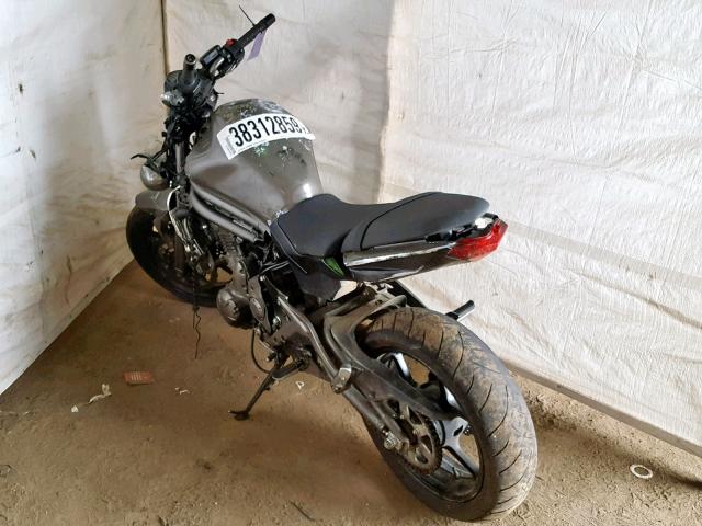 JKAEXEE16DDA11161 - 2013 KAWASAKI EX650 E BLACK photo 3