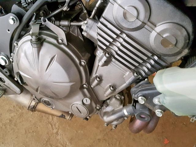 JKAEXEE16DDA11161 - 2013 KAWASAKI EX650 E BLACK photo 7