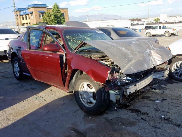 1G4HP54K714196208 - 2001 BUICK LESABRE CU MAROON photo 1