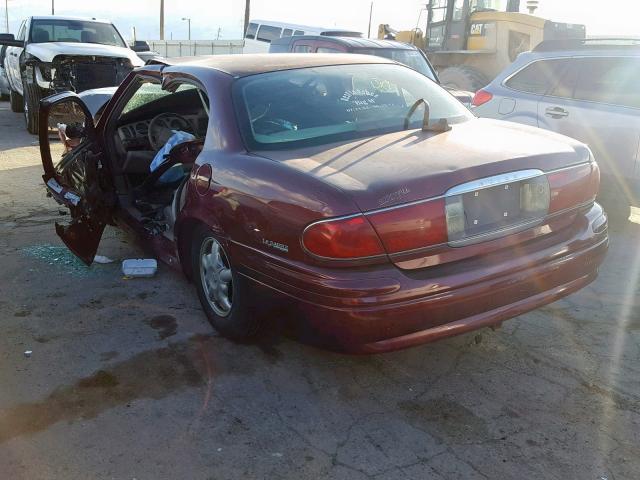 1G4HP54K714196208 - 2001 BUICK LESABRE CU MAROON photo 3