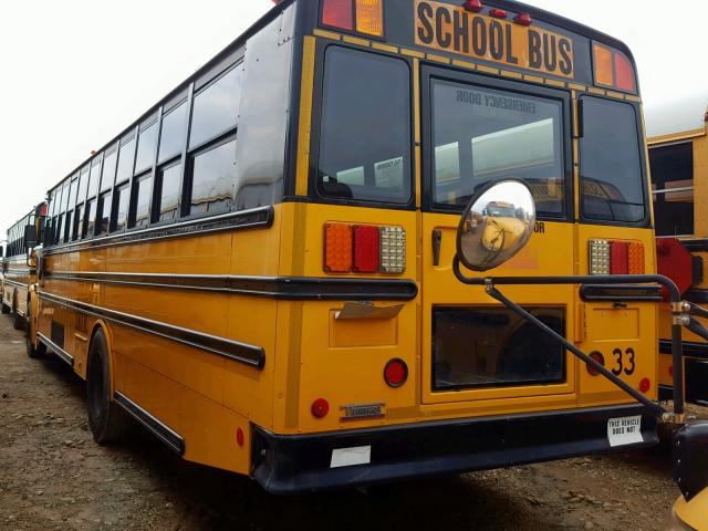 4UZABRDC58CZ10689 - 2008 FREIGHTLINER CHASSIS B2 黄色 照片 3