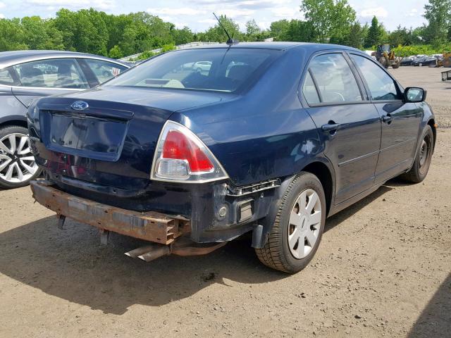 3FAHP06Z88R181385 - 2008 FORD FUSION S BLACK photo 4